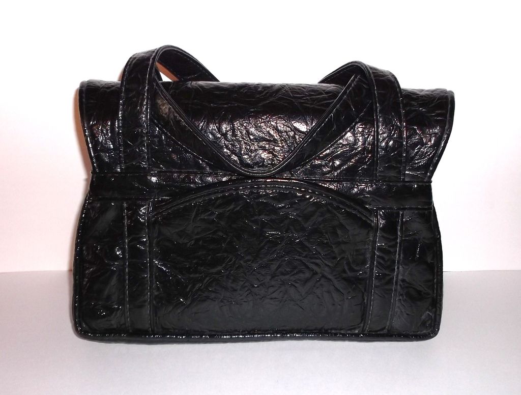 1960s Vintage Mod Style Black Handbag Langston's House of Purses 1960s Vintage Mod Style Black Handbag Langston's House of Purses