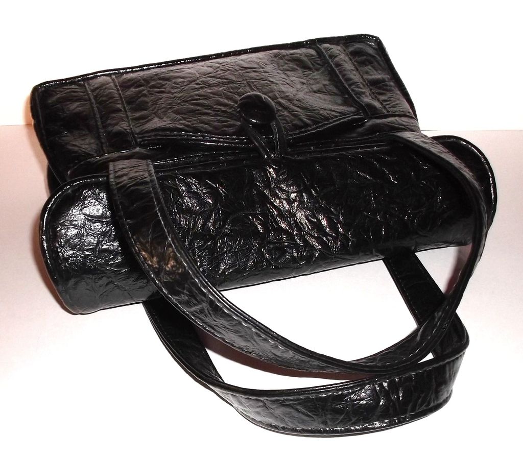 1960s Vintage Mod Style Black Handbag Langston's House of Purses 1960s Vintage Mod Style Black Handbag Langston's House of Purses