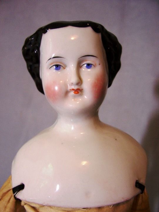15" Flat Top China Doll ~ Original Body and Clothes, Extra Dress 15" Flat Top China Doll ~ Original Body and Clothes, Extra Dress