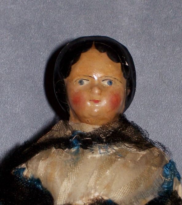 10.5" Papier Mache Autoperipatetikos, All Original Working Condition 10.5" Papier Mache Autoperipatetikos, All Original Working Condition