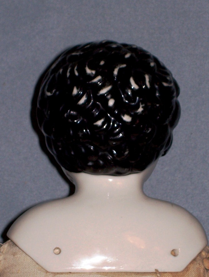 25" 1880 China with Brush-stroked Curls 25" 1880 China with Brush-stroked Curls