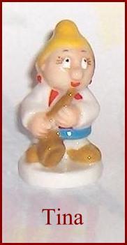 Wade Porcelain Tetley Band Tina with her Saxaphone Wade Porcelain Tetley Band Tina with her Saxaphone