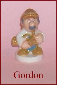 Wade Porcelain Tetley Band Gordon with his French Horn Wade Porcelain Tetley Band Gordon with his French Horn