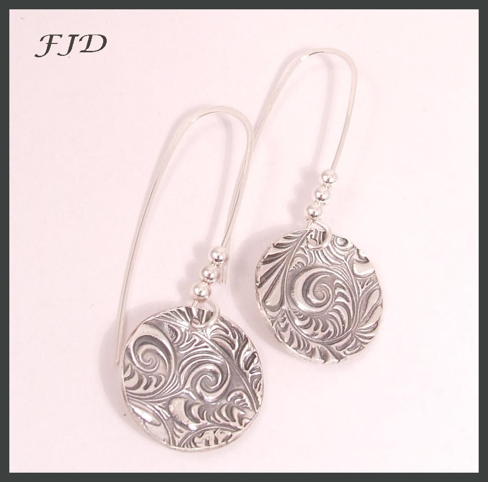 Fine and Sterling Silver Earrings Fine and Sterling Silver Earrings