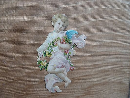 1900 French Silk Ribbon Embroidery Box ~ Vanity, Boudoir, Sewing 1900 French Silk Ribbon Embroidery Box ~ Vanity, Boudoir, Sewing