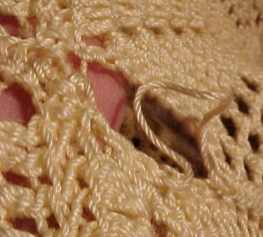Pretty Vintage Crocheted Spread Pretty Vintage Crocheted Spread