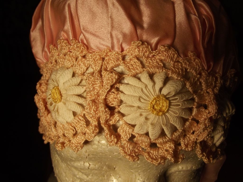 Unique Flapper Art Deco Sleep Cap or Bonnet Unique Flapper Art Deco Sleep Cap or Bonnet