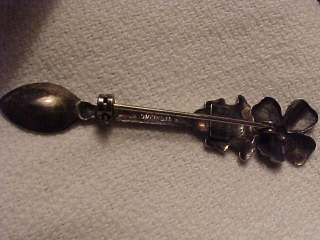 Sterling Spoon Pin Sterling Spoon Pin
