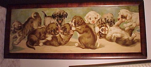 Victorian Puppy Picture Victorian Puppy Picture