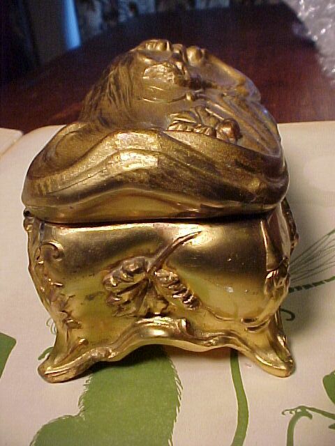 Large Casket Box With Birds Large Casket Box With Birds