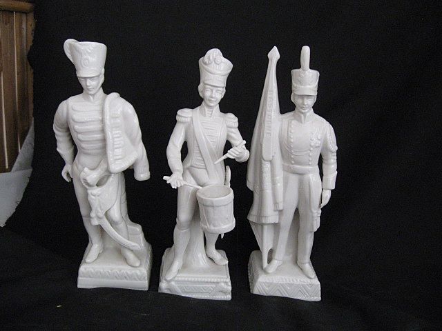German Dresden Porcelain Soldiers German Dresden Porcelain Soldiers