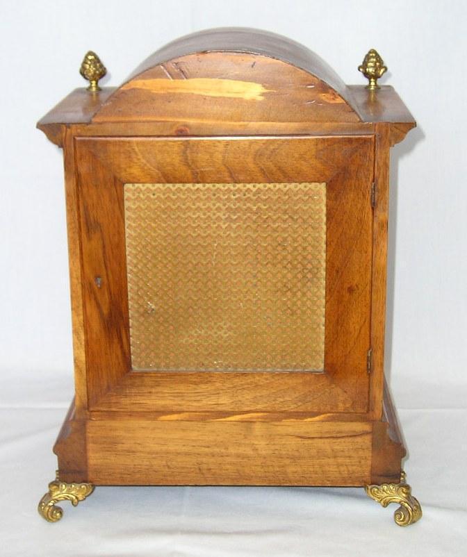 Late 19th Century German Mahogany Bracket Clock by Winterhalder & Hofmier Late 19th Century German Mahogany Bracket Clock by Winterhalder & Hofmier