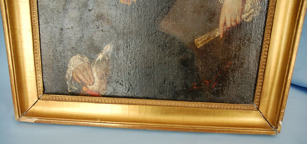 19th Century Signed Oil on Canvas Portrait of a Woman 19th Century Signed Oil on Canvas Portrait of a Woman