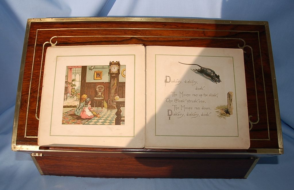 Early 19th Century English Brass-bound Rosewood Writing Slope Early 19th Century English Brass-bound Rosewood Writing Slope