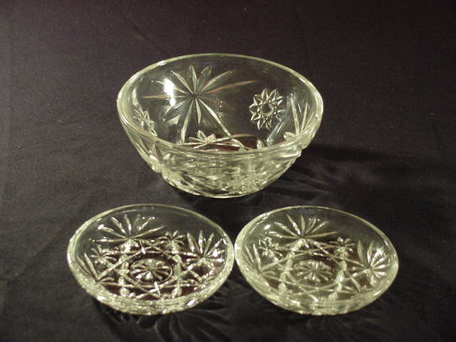 EAPC Star of David Fruit or Cereal Bowl and 2 nut dishes or Coaster EAPC Star of David Fruit or Cereal Bowl and 2 nut dishes or Coaster