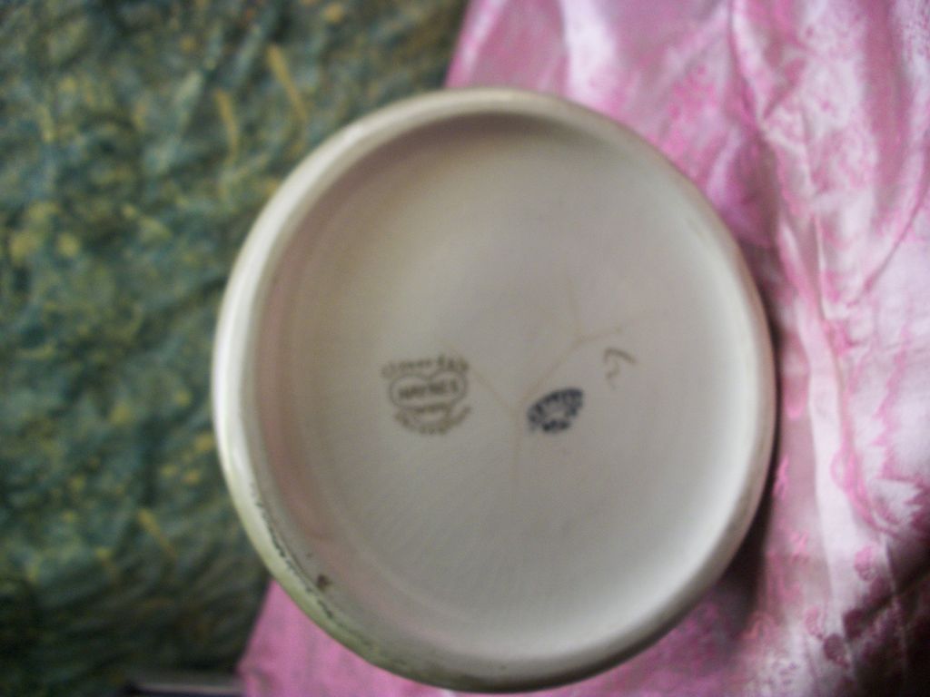 14" Haynes Ware Pottery TALL Pitcher Grasslands and Cow Pattern 14" Haynes Ware Pottery TALL Pitcher Grasslands and Cow Pattern