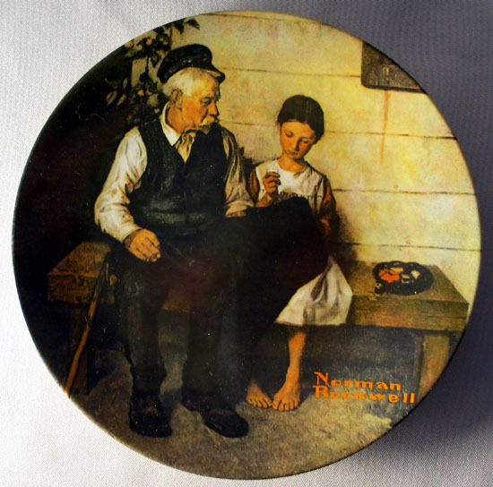 Rockwell Heritage 1979 The Lighthouse Keeper's Daughter Rockwell Heritage 1979 The Lighthouse Keeper's Daughter