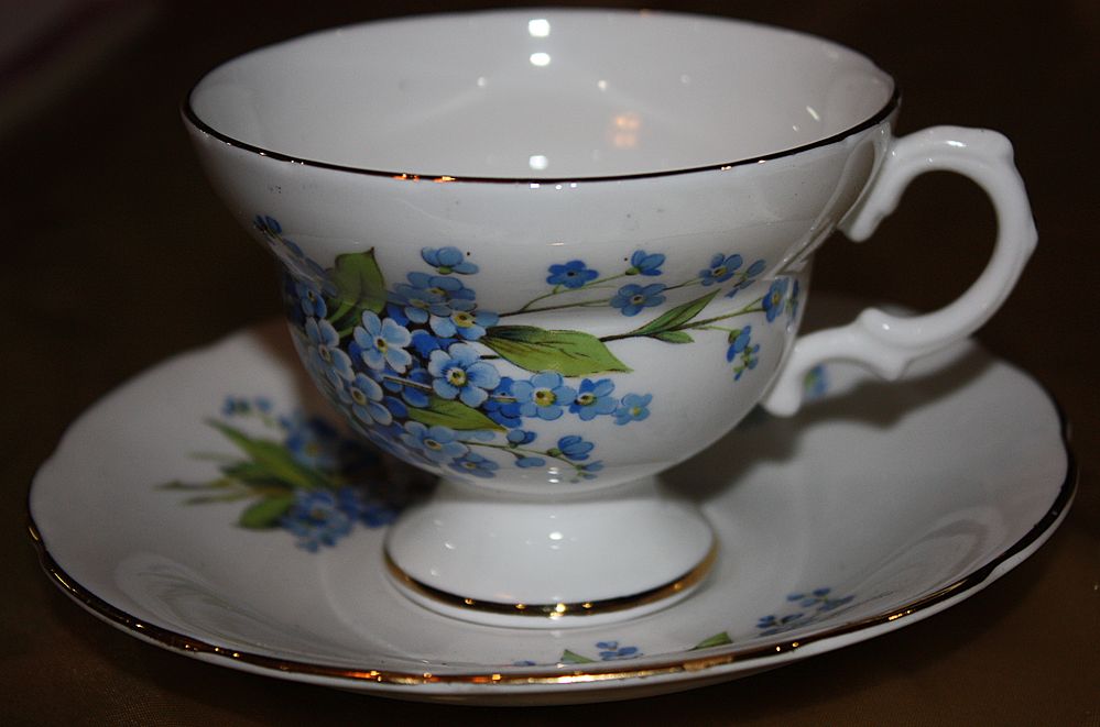 Vintage Royal Imperial English China Demitasse Cup Saucer Set Vintage Royal Imperial English China Demitasse Cup Saucer Set