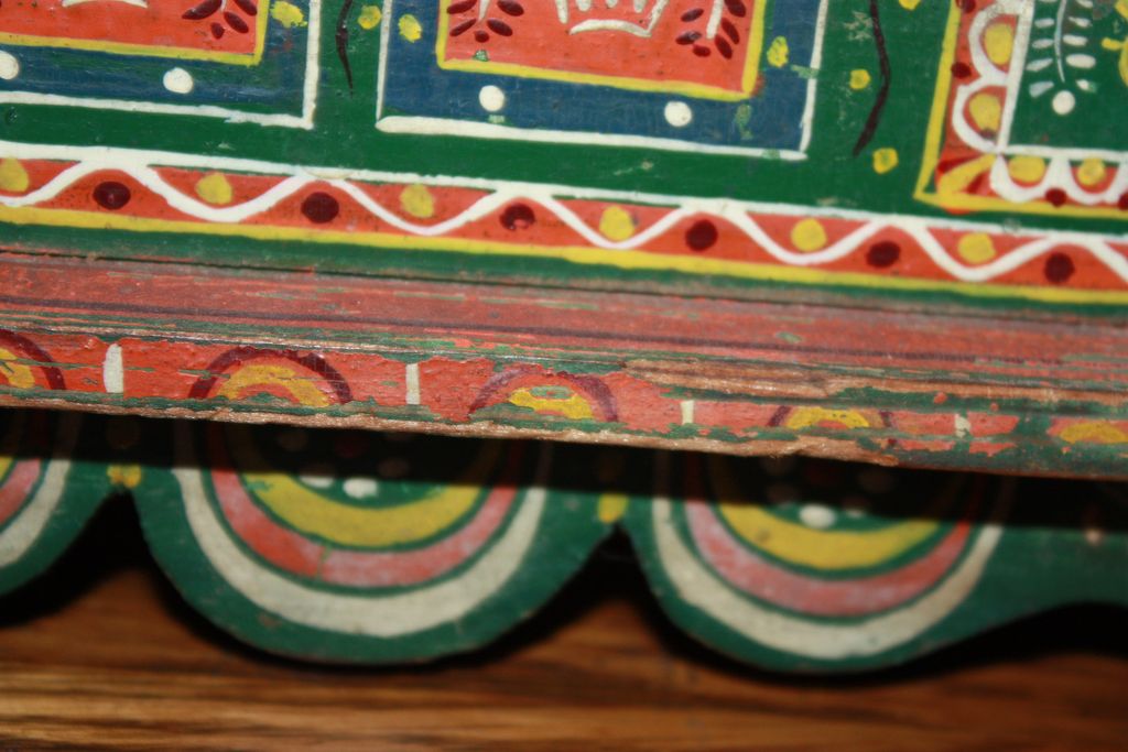 Antique Miniature Blanket Chest Box 19c Highly Detailed Hand Painted Antique Miniature Blanket Chest Box 19c Highly Detailed Hand Painted