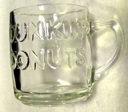 2 Dunkin Donuts Mugs Fire King & Glasbake 2 Dunkin Donuts Mugs Fire King & Glasbake