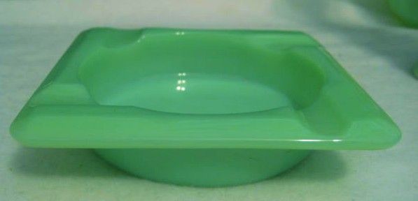 Lot of Fire King Jadeite Glass - Refrigerator Box Ashtray Egg Cup Lot of Fire King Jadeite Glass - Refrigerator Box Ashtray Egg Cup