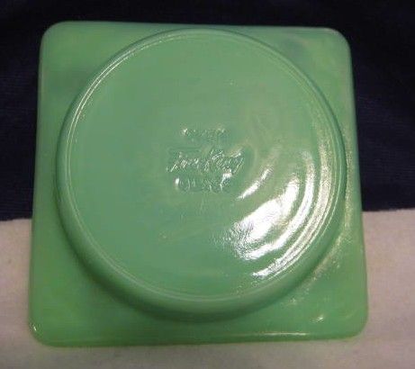 Lot of Fire King Jadeite Glass - Refrigerator Box Ashtray Egg Cup Lot of Fire King Jadeite Glass - Refrigerator Box Ashtray Egg Cup