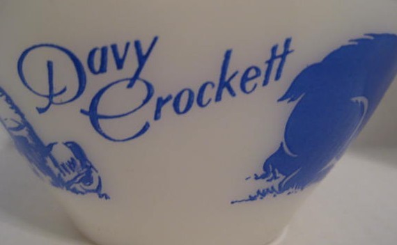 Fire King Ivory Mug & Blue Crockett Bowl Unused - 10% Off Sale September Fire King Ivory Mug & Blue Crockett Bowl Unused - 10% Off Sale September