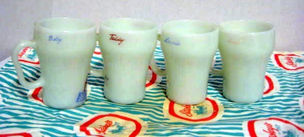 4 Fire King Decorated Cola Mugs 10% Off Everything September 4 Fire King Decorated Cola Mugs 10% Off Everything September
