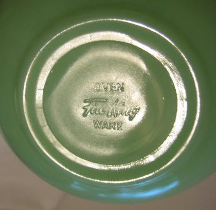 2 Fire King Beaded Rim Jadeite Bowls 2 Fire King Beaded Rim Jadeite Bowls