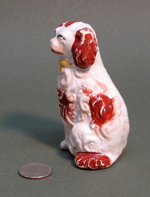 Small Staffordshire Spaniel Figurine Small Staffordshire Spaniel Figurine