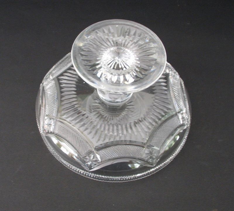 Cut Glass Compote Cut Glass Compote