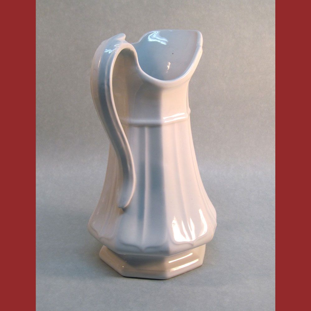 White Ironstone Boote's 1851 Pitcher (Ewer) White Ironstone Boote's 1851 Pitcher (Ewer)