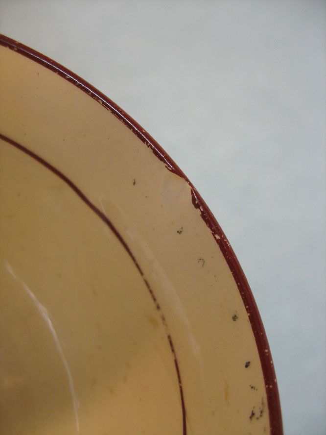 Creamware Printed Tea Bowl and Saucer Creamware Printed Tea Bowl and Saucer