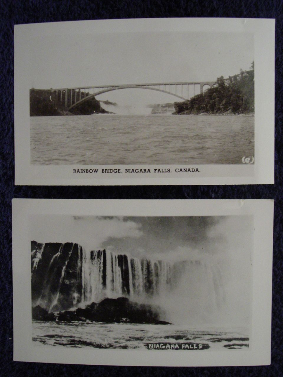 Set 1940-50s NIAGARA FALLS,Canada/US 10 Velox PHOTO Snapshots w/Mailing Envelope by Jack Bain, Toronto Set 1940-50s NIAGARA FALLS,Canada/US 10 Velox PHOTO Snapshots w/Mailing Envelope by Jack Bain, Toronto