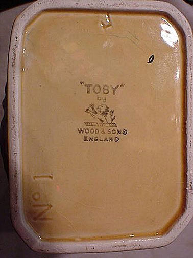 Wood & Sons England Large Toby Jug Number One Wood & Sons England Large Toby Jug Number One