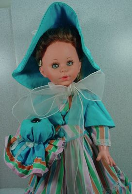 16" Italian "Furga Look-a-like" Doll in Original Outfit dated 1967! 16" Italian "Furga Look-a-like" Doll in Original Outfit dated 1967!