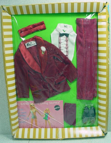 Mattel NRFB Ken Outfit, The Night Scene, , 1971 Mattel NRFB Ken Outfit, The Night Scene, , 1971