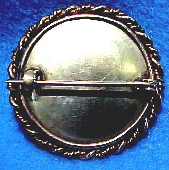 Victorian Photo Brooch with Adorable Baby Victorian Photo Brooch with Adorable Baby
