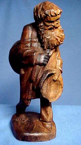 Wood Carving of an Old Man Great Detail Wood Carving of an Old Man Great Detail