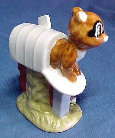 Enesco Chipmunk in Mailbox Figure 1976 Enesco Chipmunk in Mailbox Figure 1976