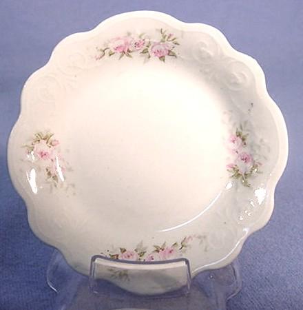 English Butter Pat Dainty Scalloped Shape pre 1925 English Butter Pat Dainty Scalloped Shape pre 1925