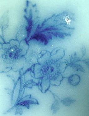 English Flow Blue Butter Pat English Flow Blue Butter Pat