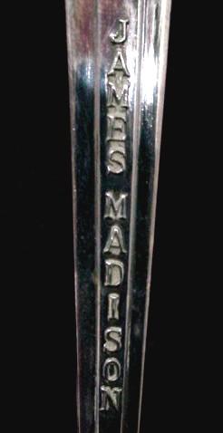 Presidential Spoon James Madison 1809-1811 Presidential Spoon James Madison 1809-1811