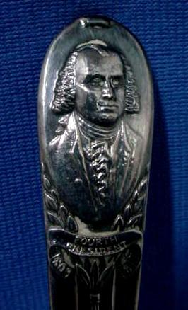 Presidential Spoon James Madison 1809-1811 Presidential Spoon James Madison 1809-1811