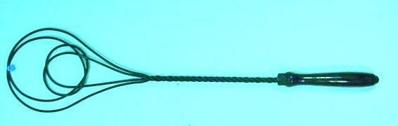 Vintage Carpet Beater Heavy Spring Steel Head and Turned Wood Handle Vintage Carpet Beater Heavy Spring Steel Head and Turned Wood Handle