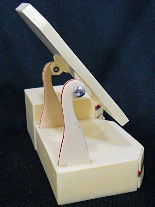 Art Deco Bakelite Dollhouse Dresser with Swing Mirror Art Deco Bakelite Dollhouse Dresser with Swing Mirror
