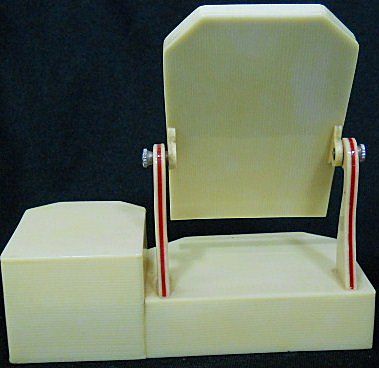 Art Deco Bakelite Dollhouse Dresser with Swing Mirror Art Deco Bakelite Dollhouse Dresser with Swing Mirror