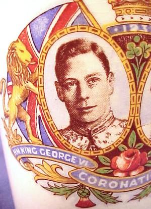 British Royal Commemorative Mug, Coronation of George 6th British Royal Commemorative Mug, Coronation of George 6th