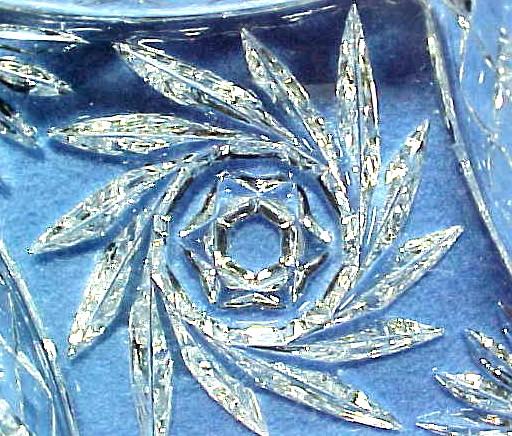 Pair Cut Crystal Pin Dishes or Pin Trays Pair Cut Crystal Pin Dishes or Pin Trays