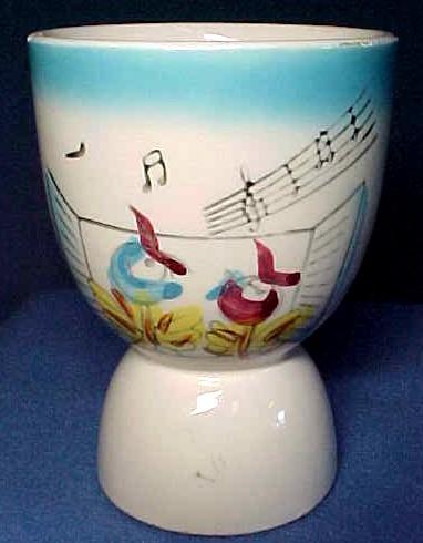 cup vintage Egg Lane foxandhounds from on Cup Ruby  Double with Birds egg Singing